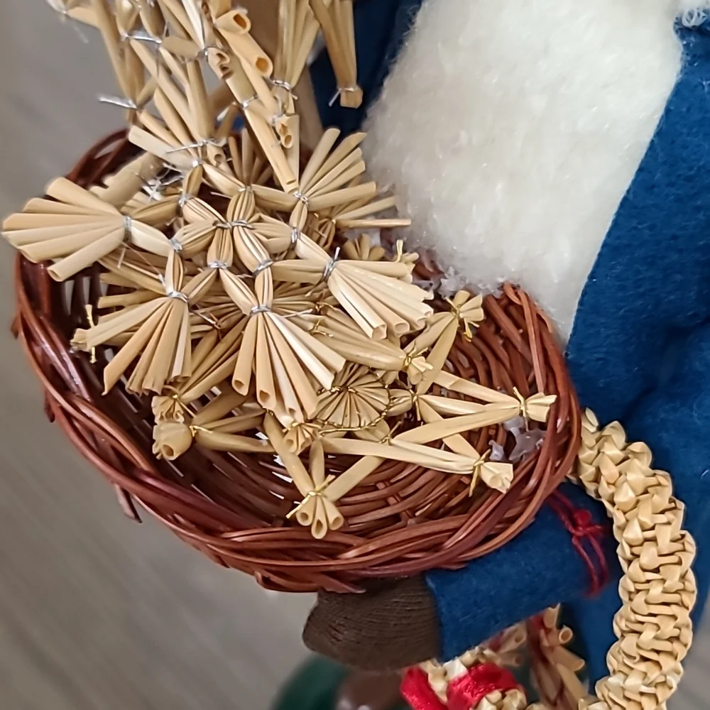 Byers' Choice Carolers Vintage 2006 Cries of London Series Straw Ornament Vendor